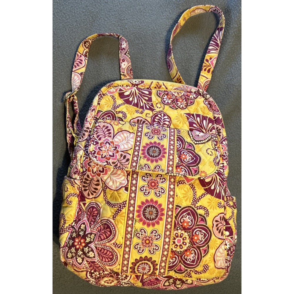 Vera Bradley Provencal Small Backpack Purse